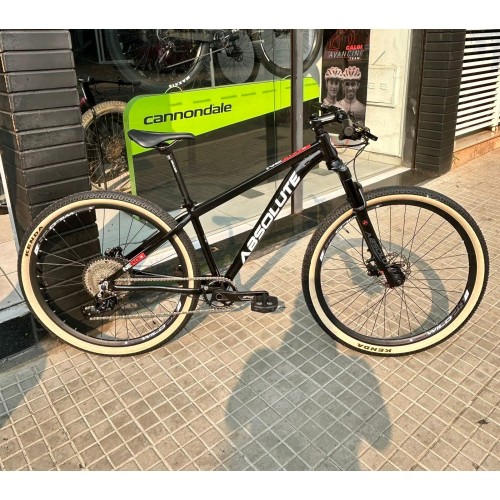 BICICLETA ABSOLUTE NERO 4 - Preto com Vermelho