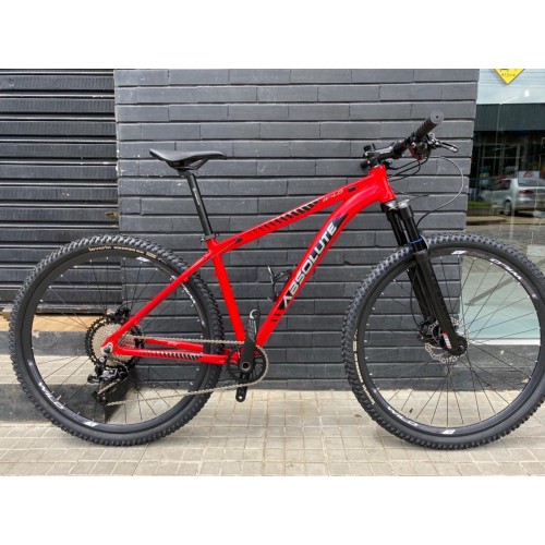BICICLETA  ABSOLUTE WILD 2024 VERMELHO 12V SUSPENSÃO A AR
