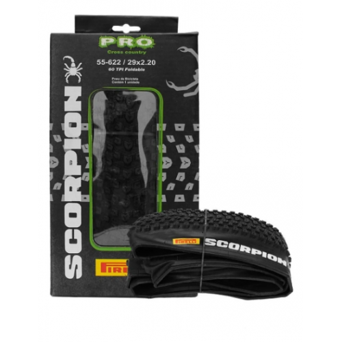 Pneu 29 Pirelli Scorpion Pro 29 X 2.20 Kevlar Aps Mtb Bike